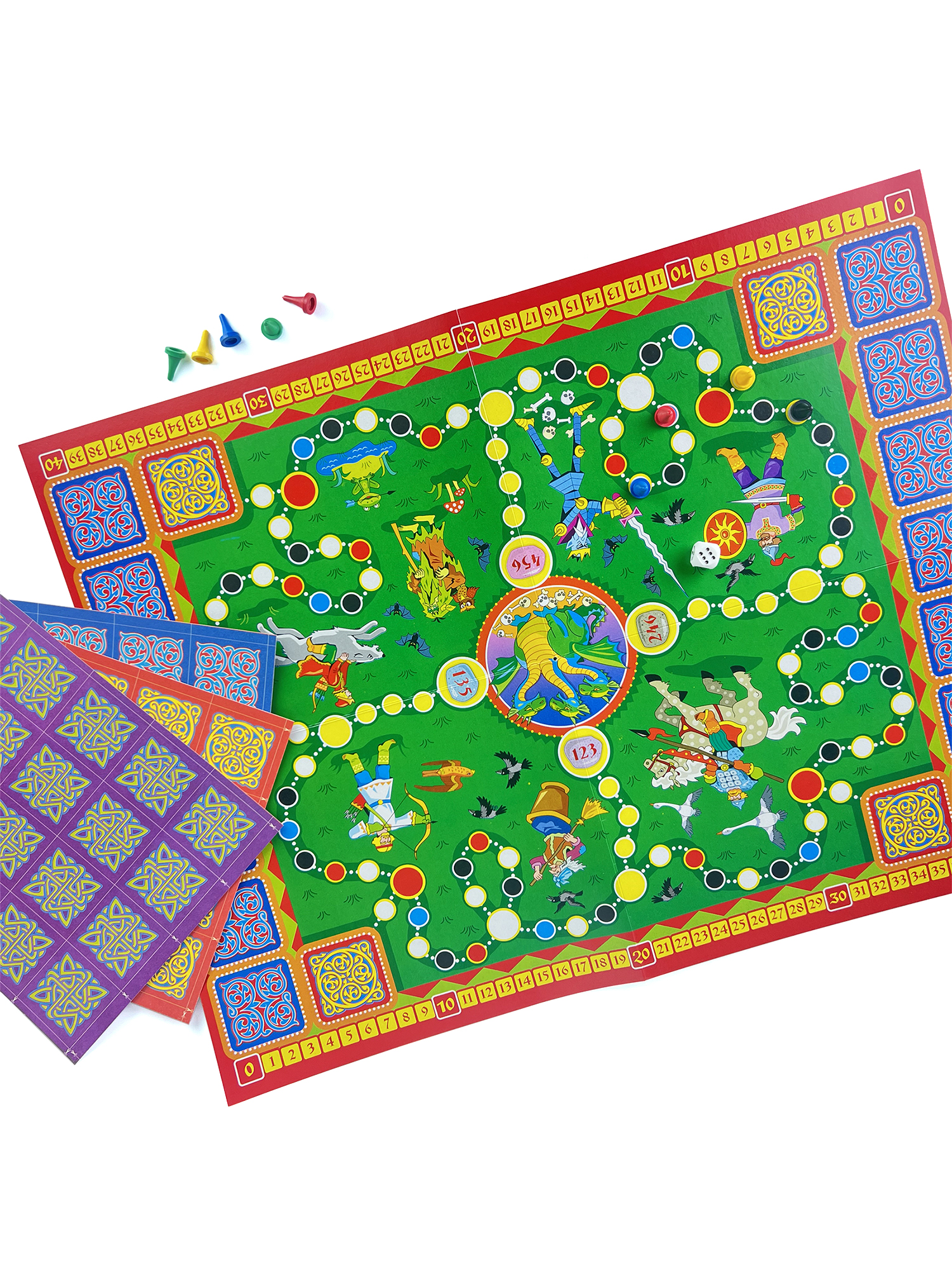 Настольная игра Дрофа-Медиа Богатырские приключения - фото 6