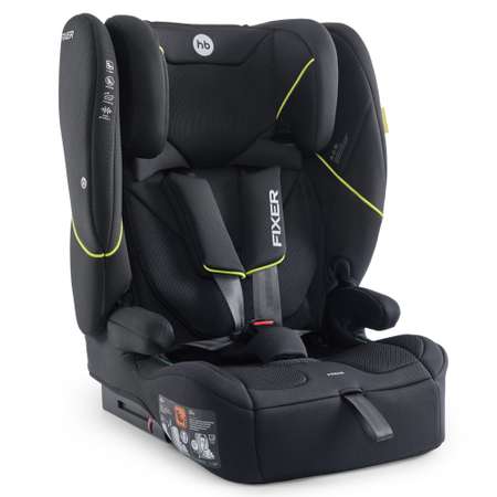 Автокресло Happy Baby Fixer Isofix 1/2/3 (9-36 кг) черный