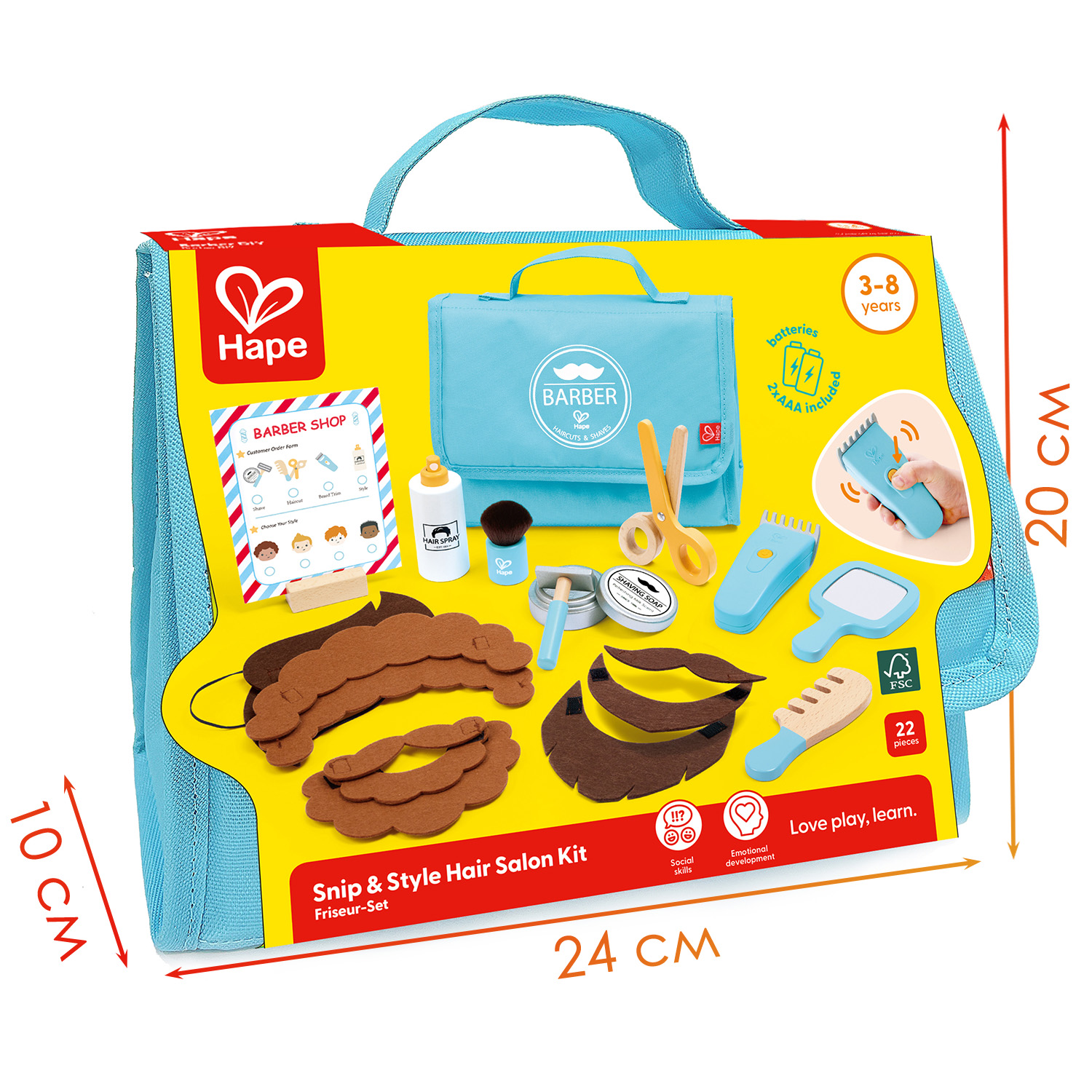 Игрушка Hape инструменты, косметика - фото 7