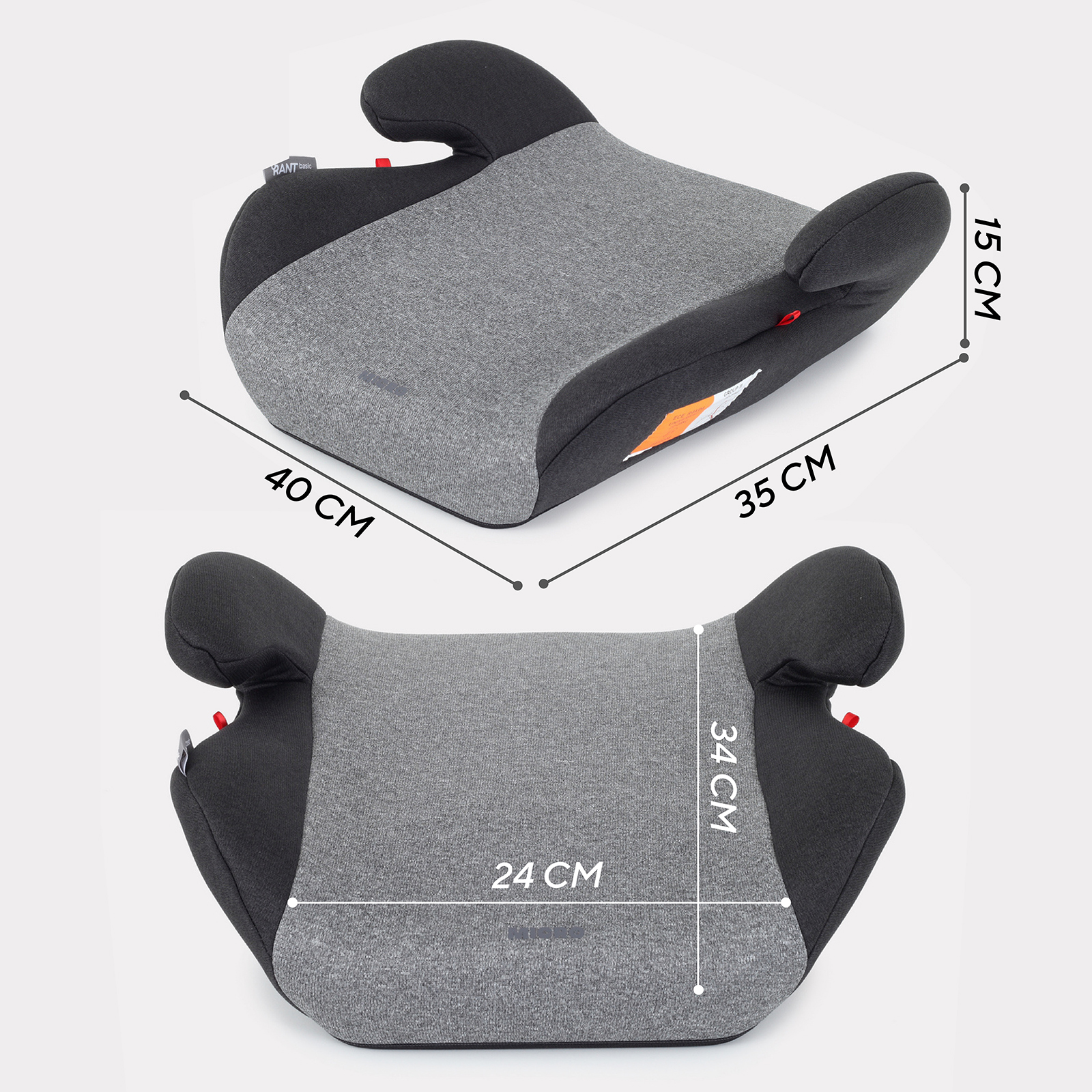 Автокресло Rant Basic Micro Grey 2/3 (15-36 кг) - фото 2