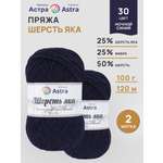 Пряжа для вязания Astra Premium Шерсть яка 100 г 120 м 2 шт