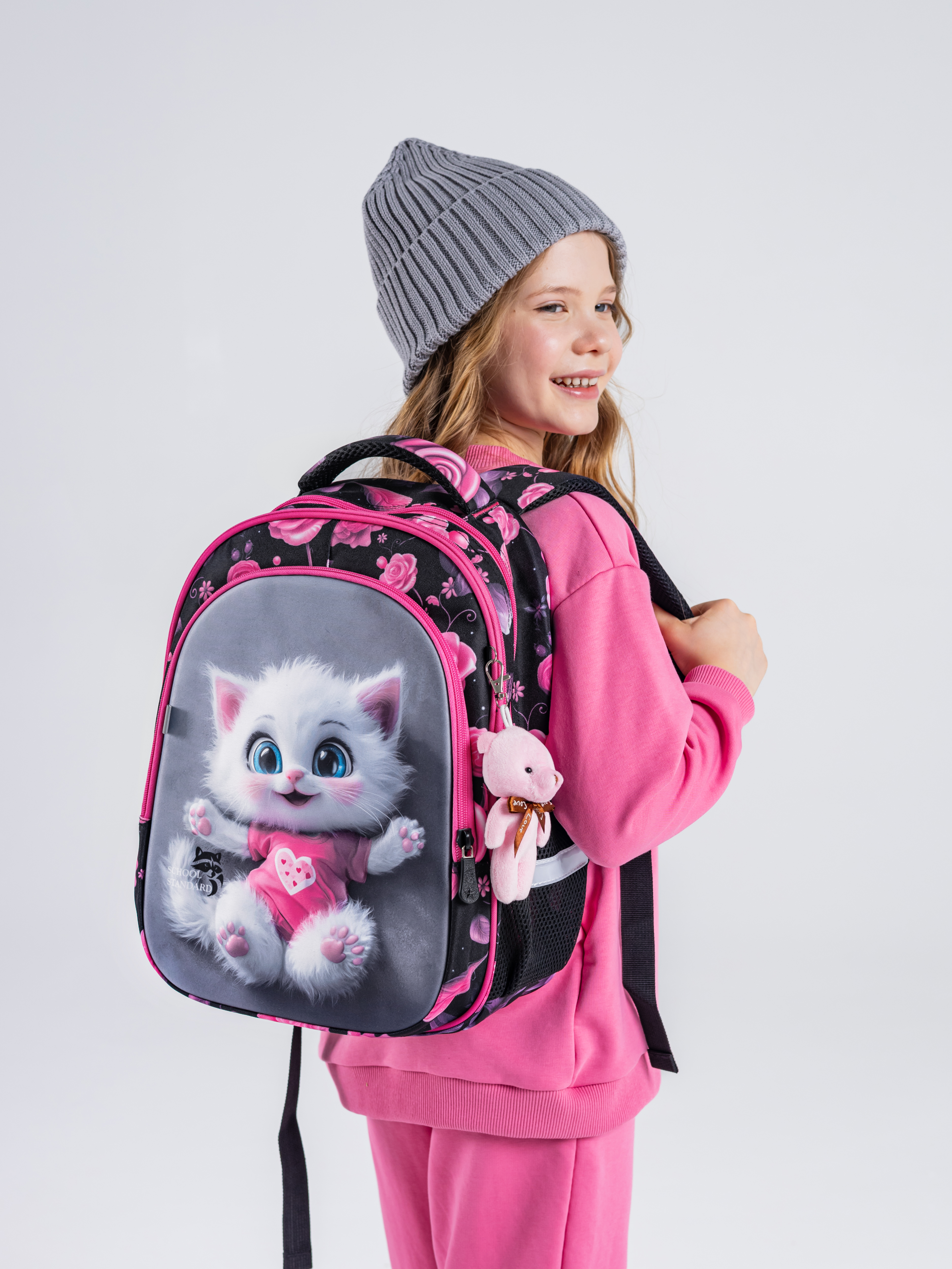 Рюкзак School Standard первокласснику набор 4 в 1 - фото 4