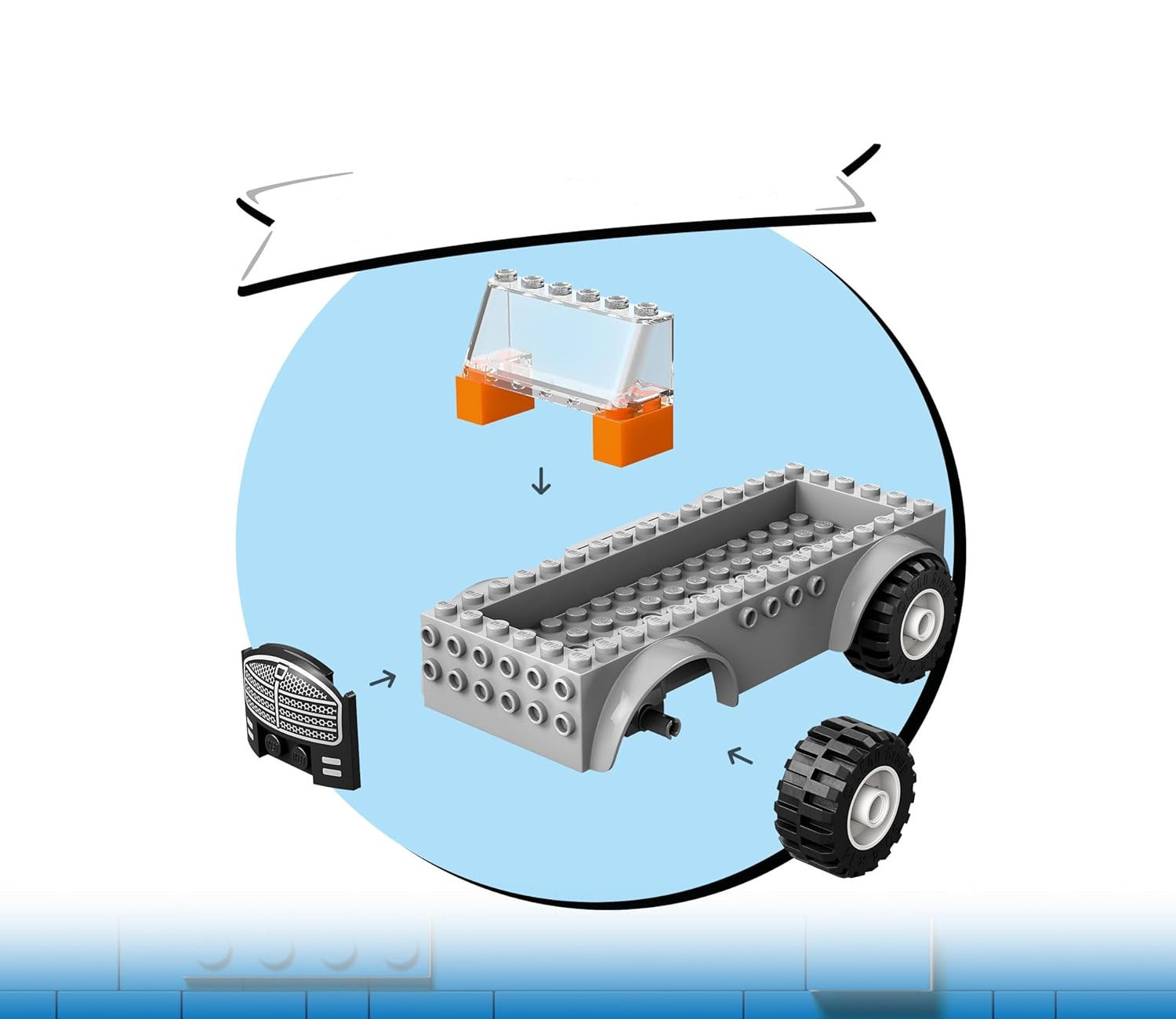 Конструктор LEGO City TowTruck and Sports Car Repair 101 дет. - фото 6