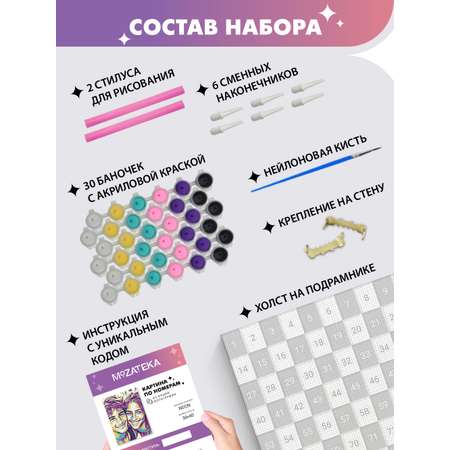 Картина по номерам Mozateka в ассортименте