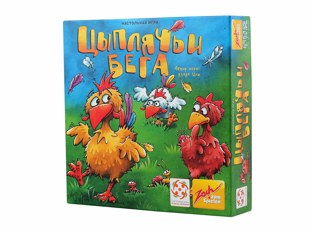 Изображение товара Настольная игра Стиль Жизни Цыплячьи бега