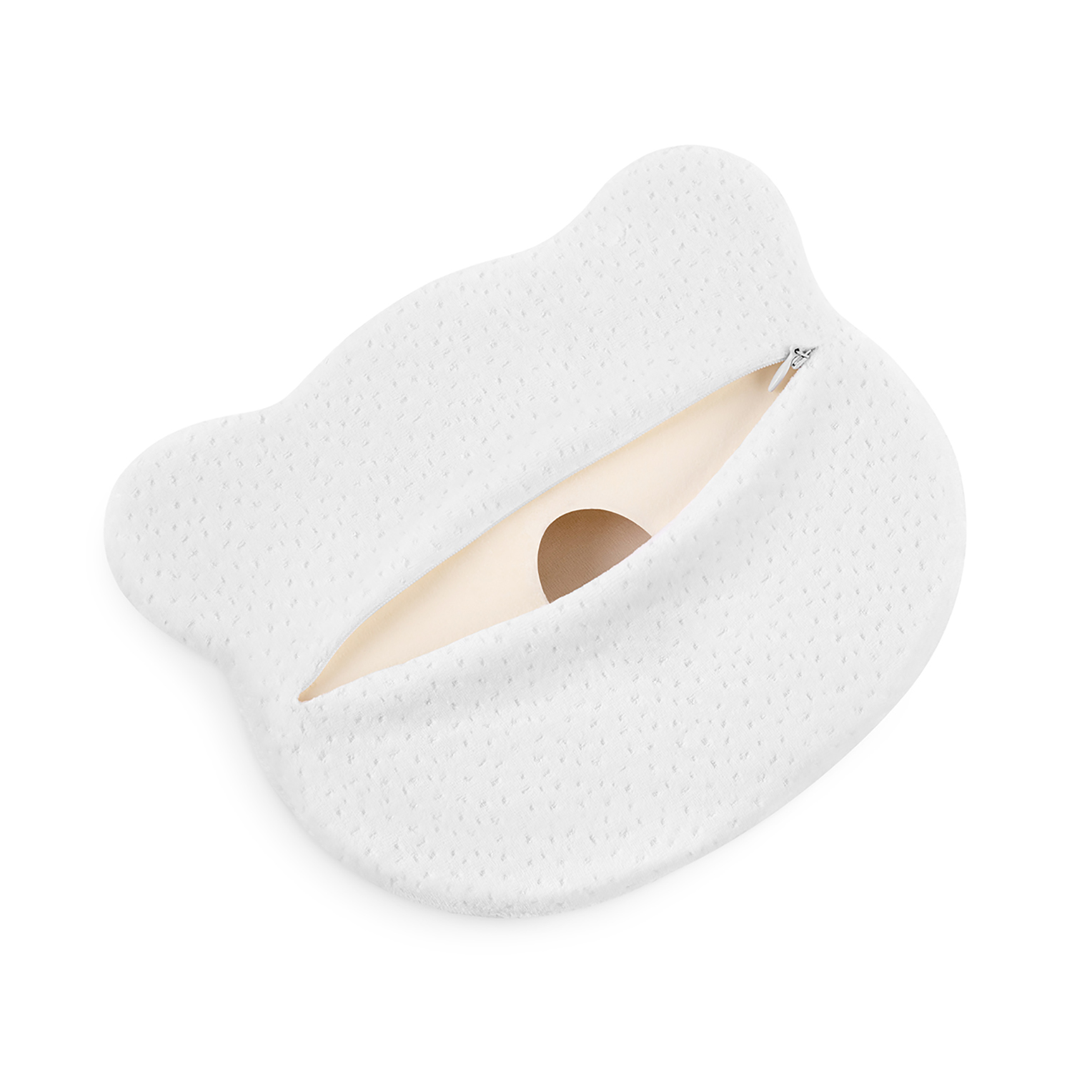 Подушка для новорожденных Happy Baby ортопедическая White 87516 - фото 3