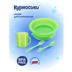 Набор посуды Курносики 4 шт.