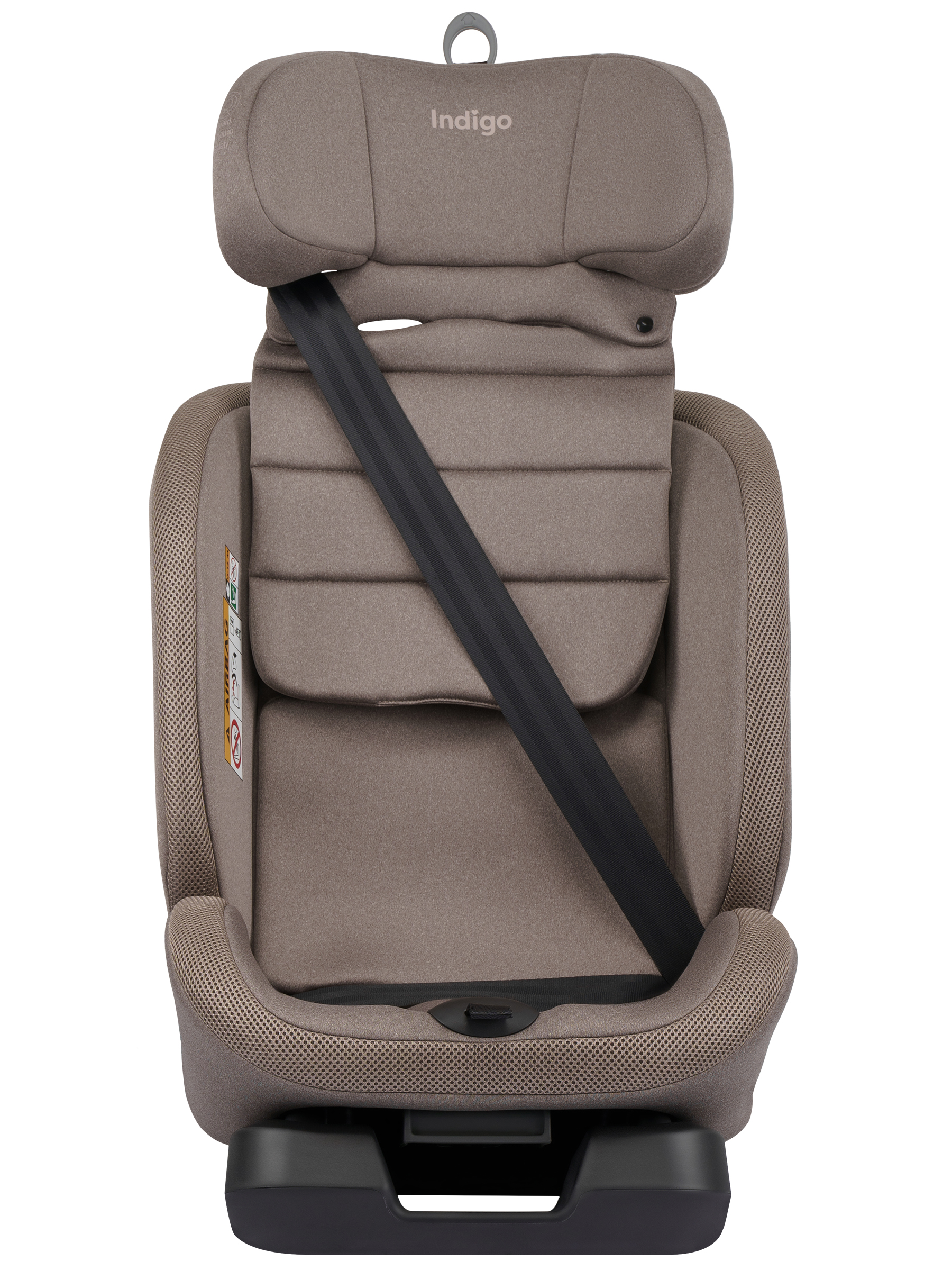 Автокресло Indigo Diesel I-SIZE, группа 0/1/2/3 0+/1/2/3 (0-36 кг) бежевый - фото 31