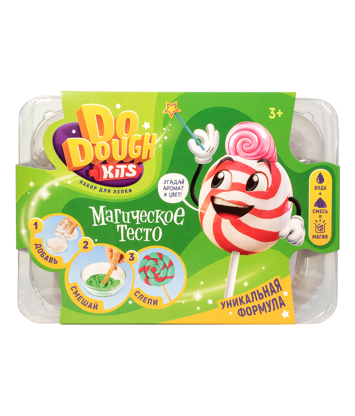 Тесто-пластилин DO DOUGH kits - фото 1