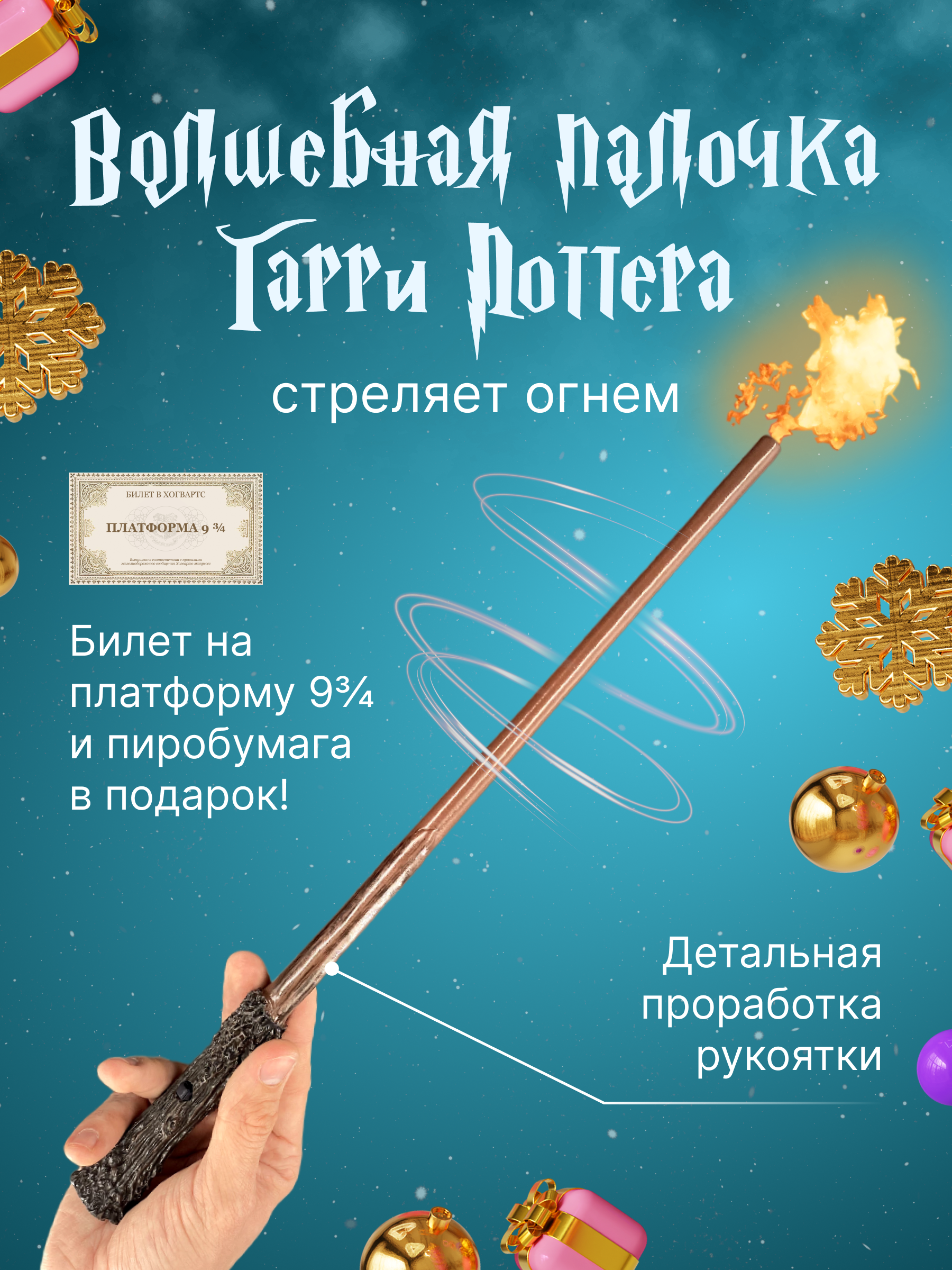 Игрушка Quality Волшебник (волшебная палочка) - фото 1