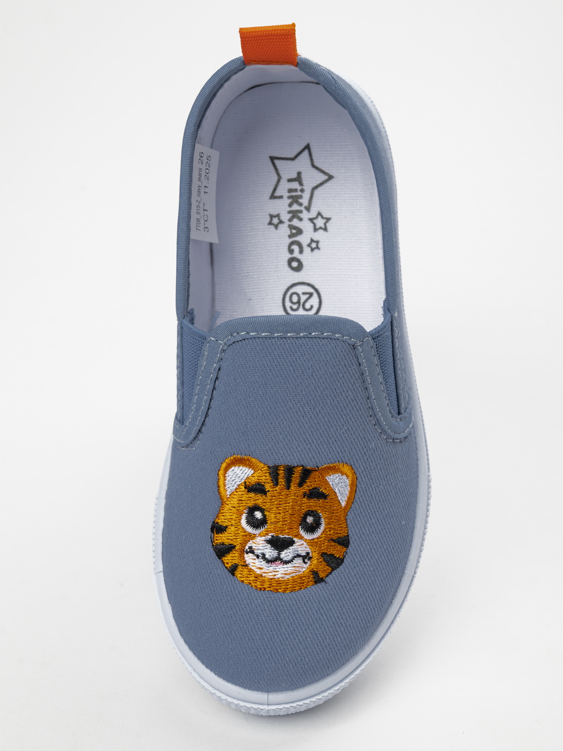 Слипоны TikkaGo 7T08_915-2_navy_jeans - фото 6