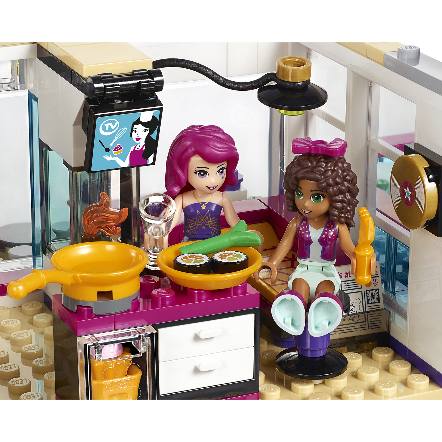 Конструктор LEGO Friends Поп-звезда: дом Ливи блочный - фото 13