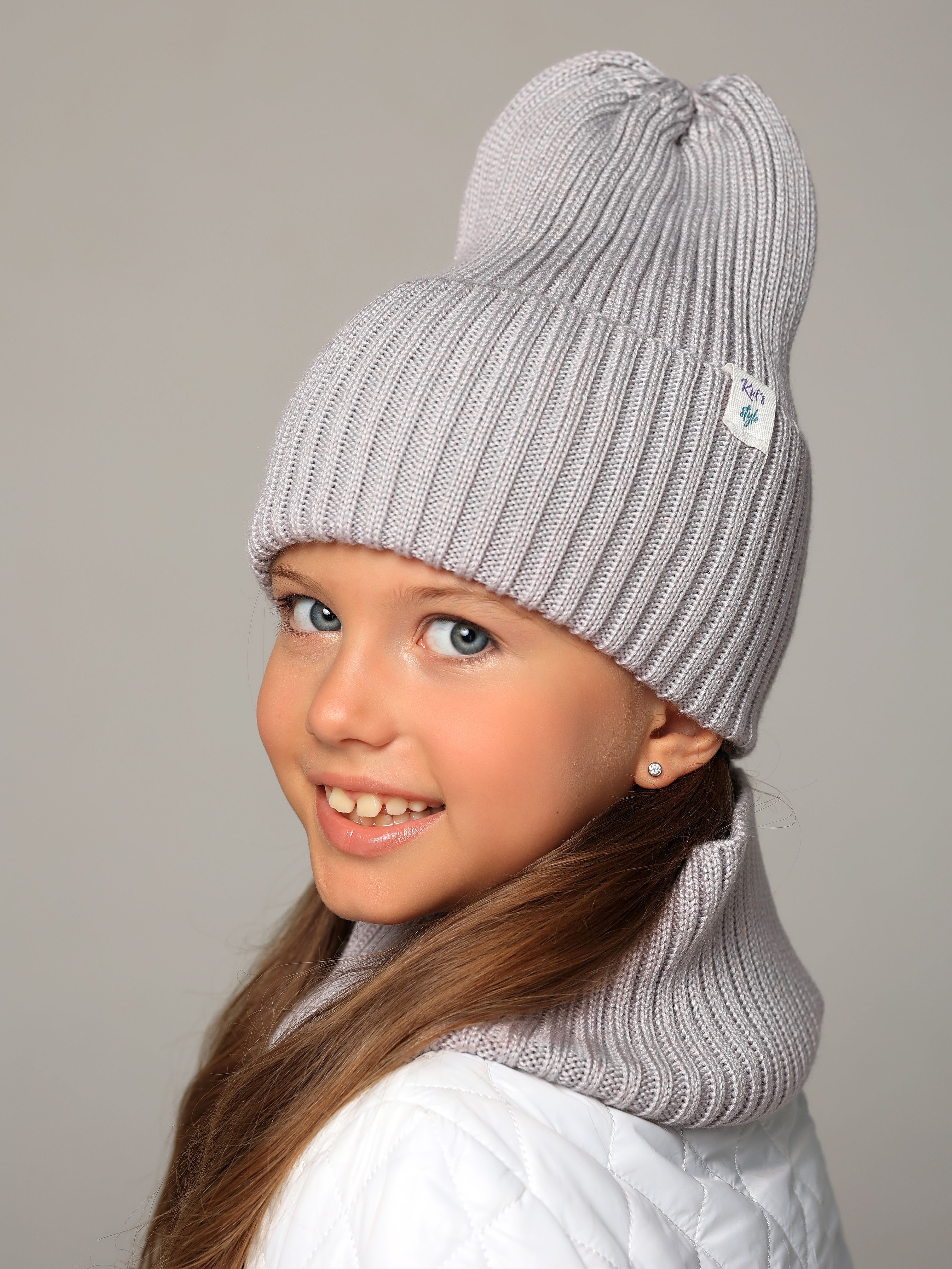 Шапка и снуд Nella Vitta NV20-Комплект/ангора - фото 1