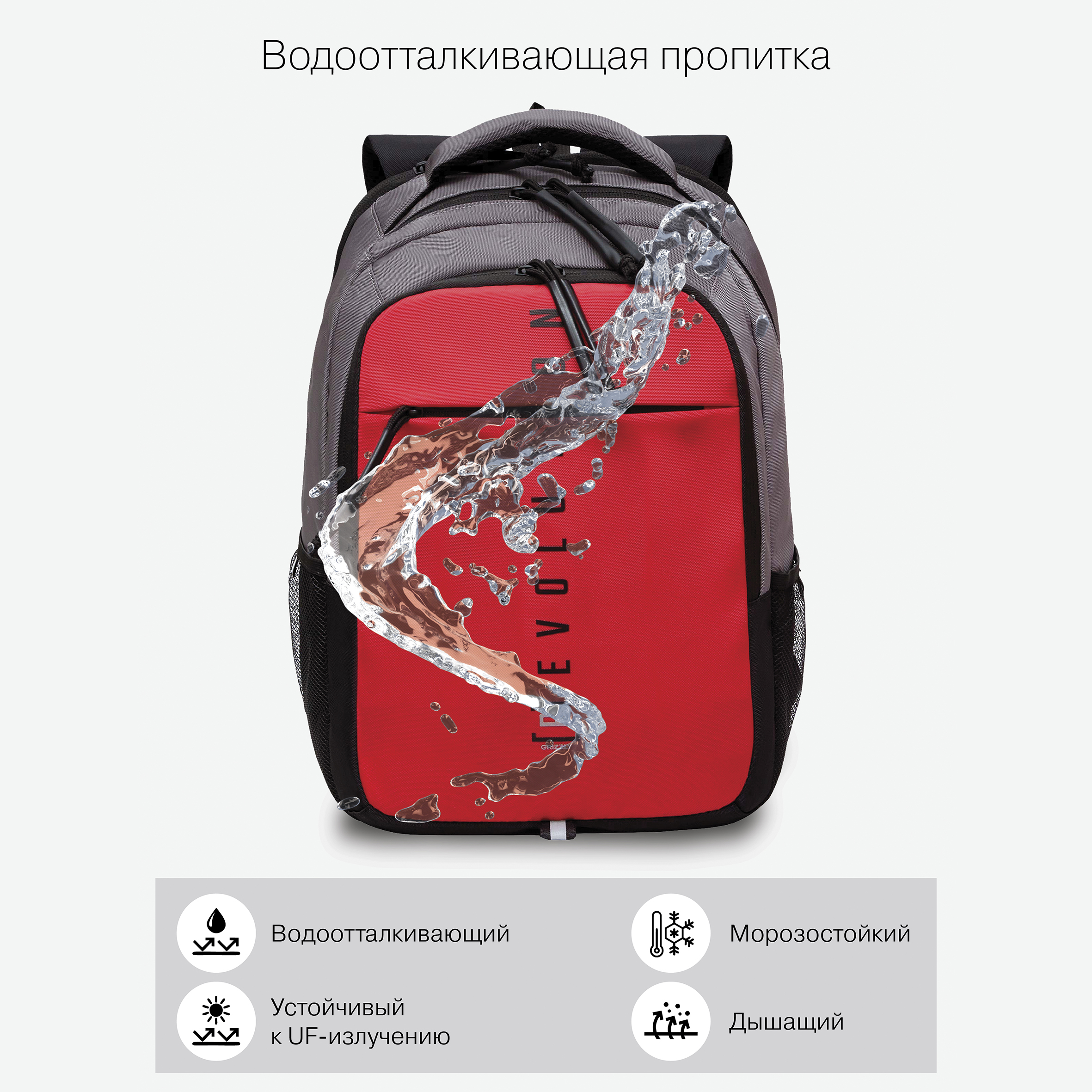 Рюкзак Grizzly - фото 8