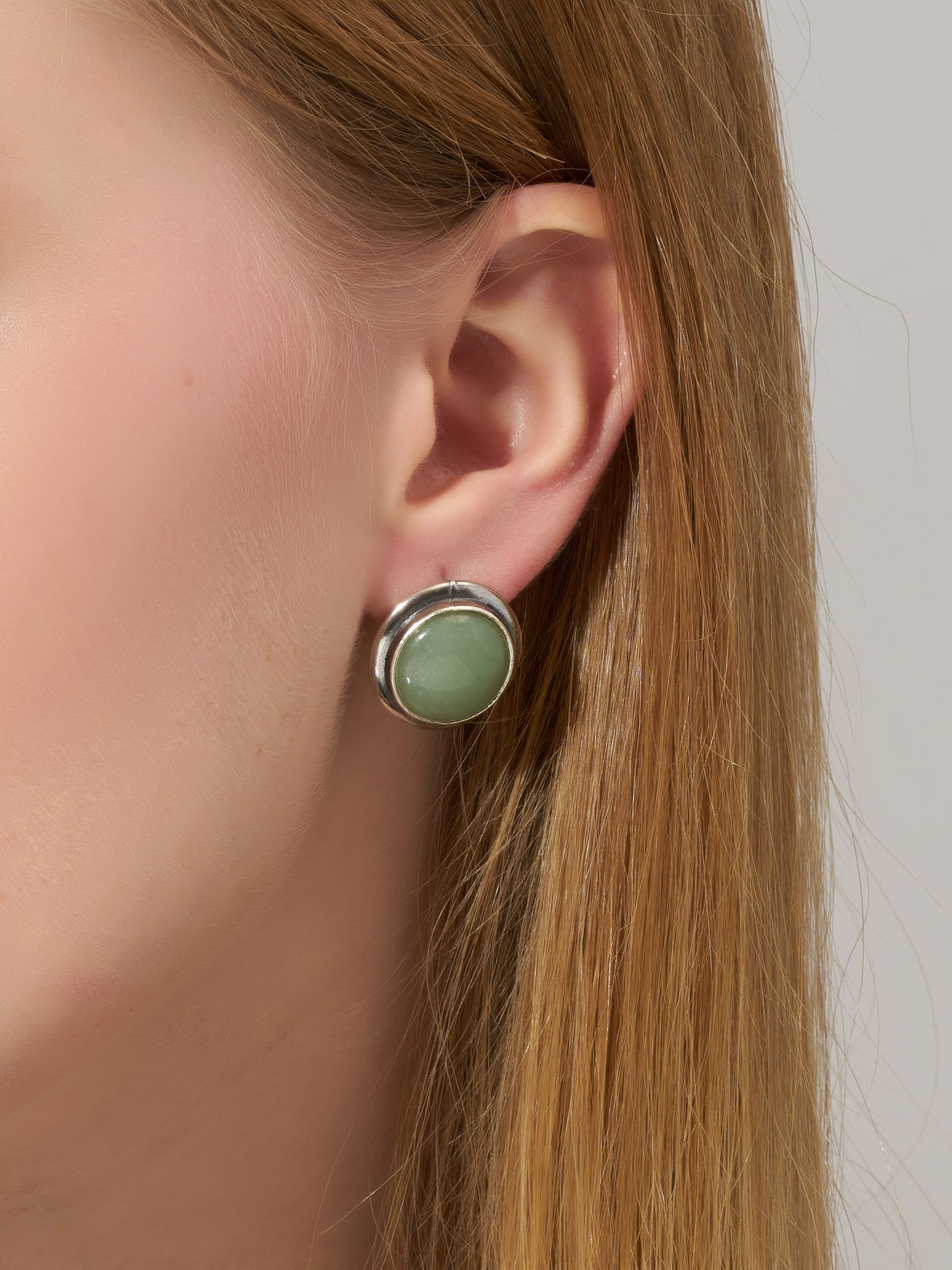 Серьги Shine and Beauty 80240-9-с-нефрит - фото 2