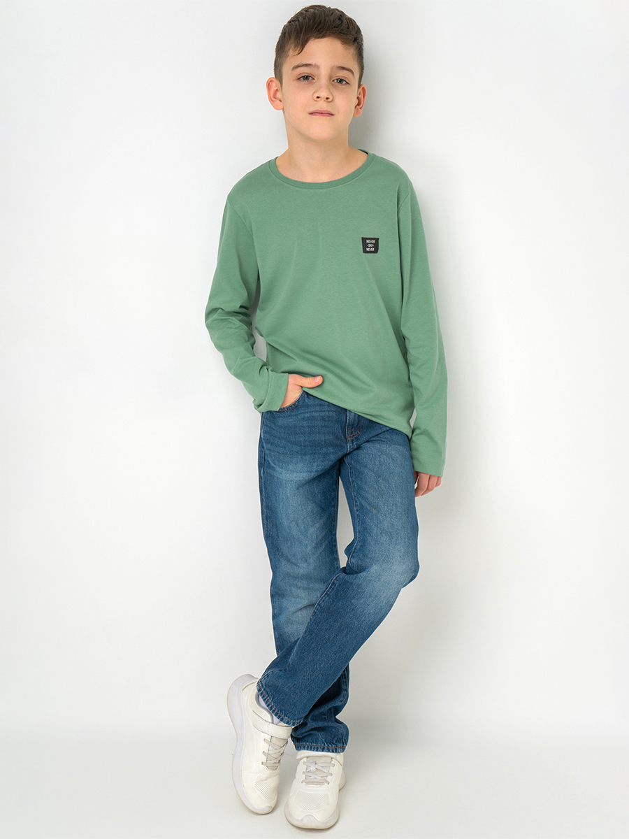 Лонгслив BONITO KIDS SS6096малахитовый - фото 2