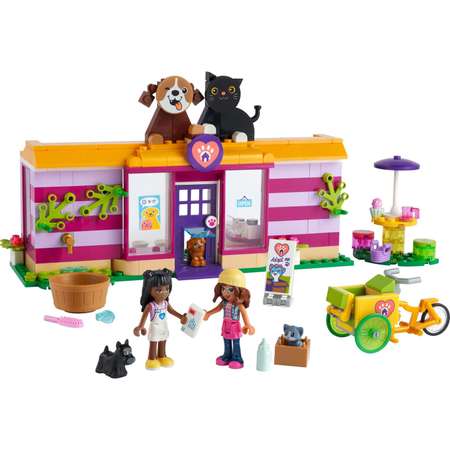 Конструктор LEGO Friends Кафе-приют для животных блочный