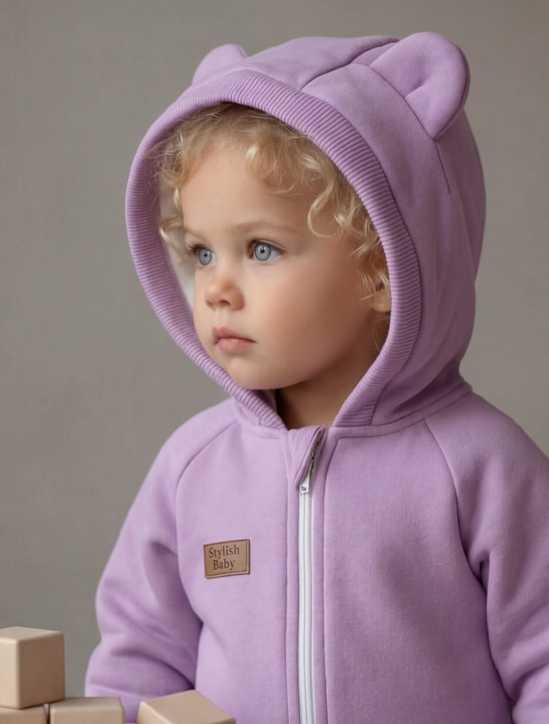 Комбинезон Stylish Baby Комб-02 сиреневый - фото 5