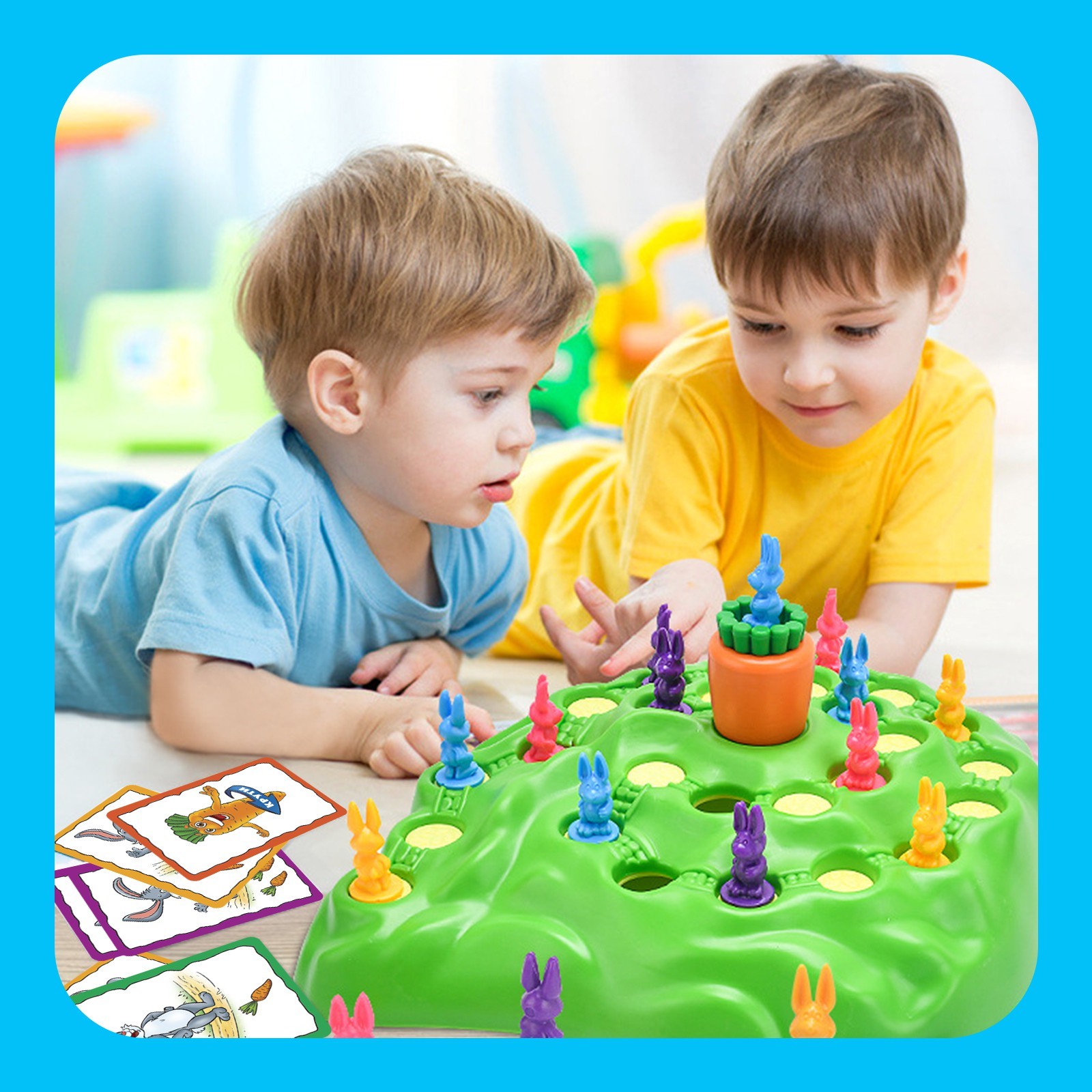 Настольная игра Лас Играс KIDS 24 карточки, 16 зайцев - фото 8