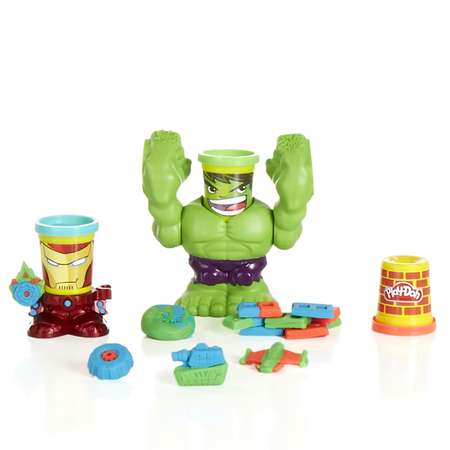 Пластилин Play-Doh Битва Халка