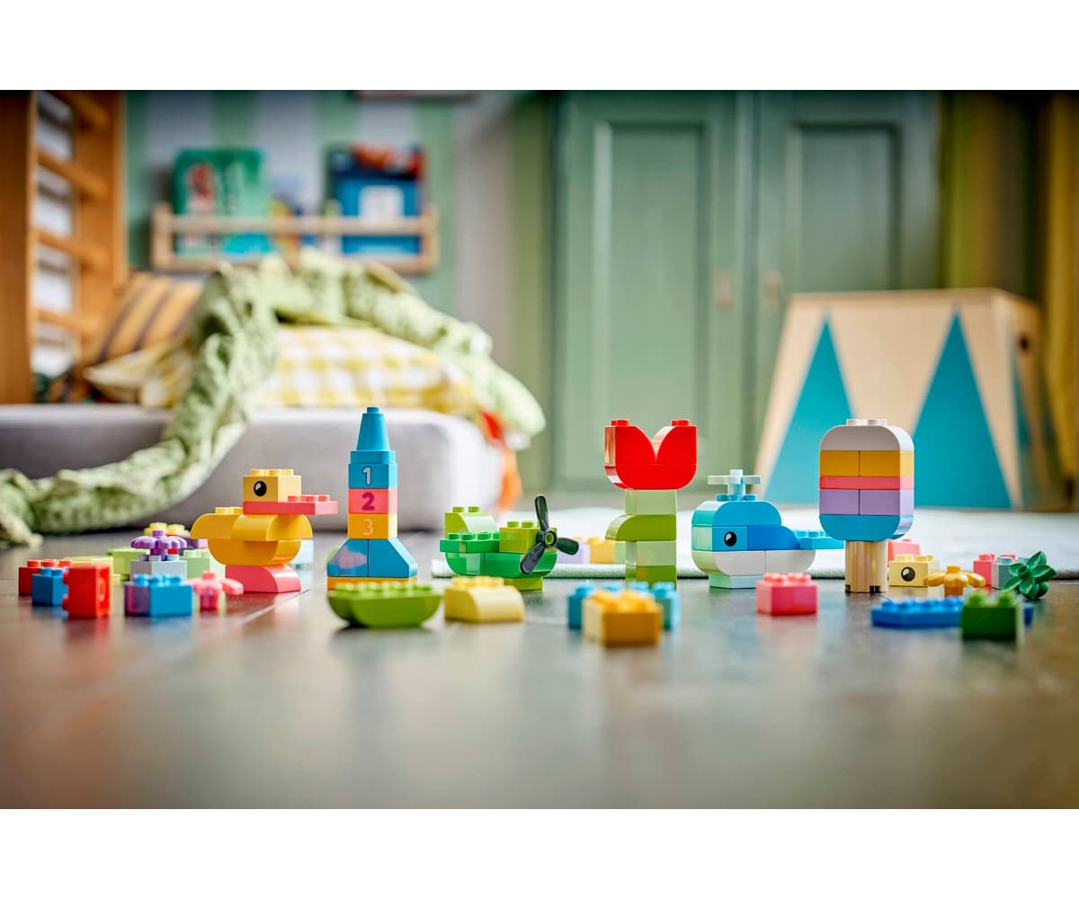 Конструктор LEGO DUPLO Красочная креативная коробка 80 дет. - фото 12