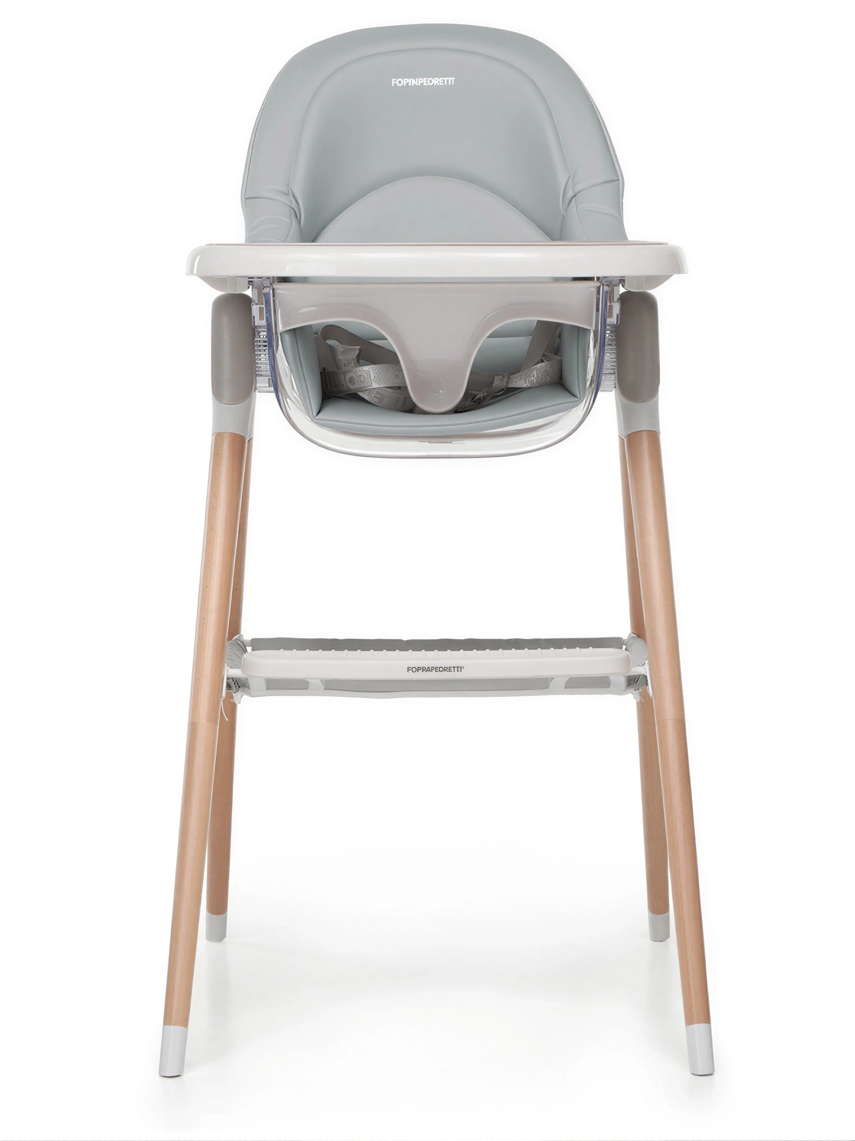 Стульчик для кормления Foppapedretti Bonito серый - фото 2