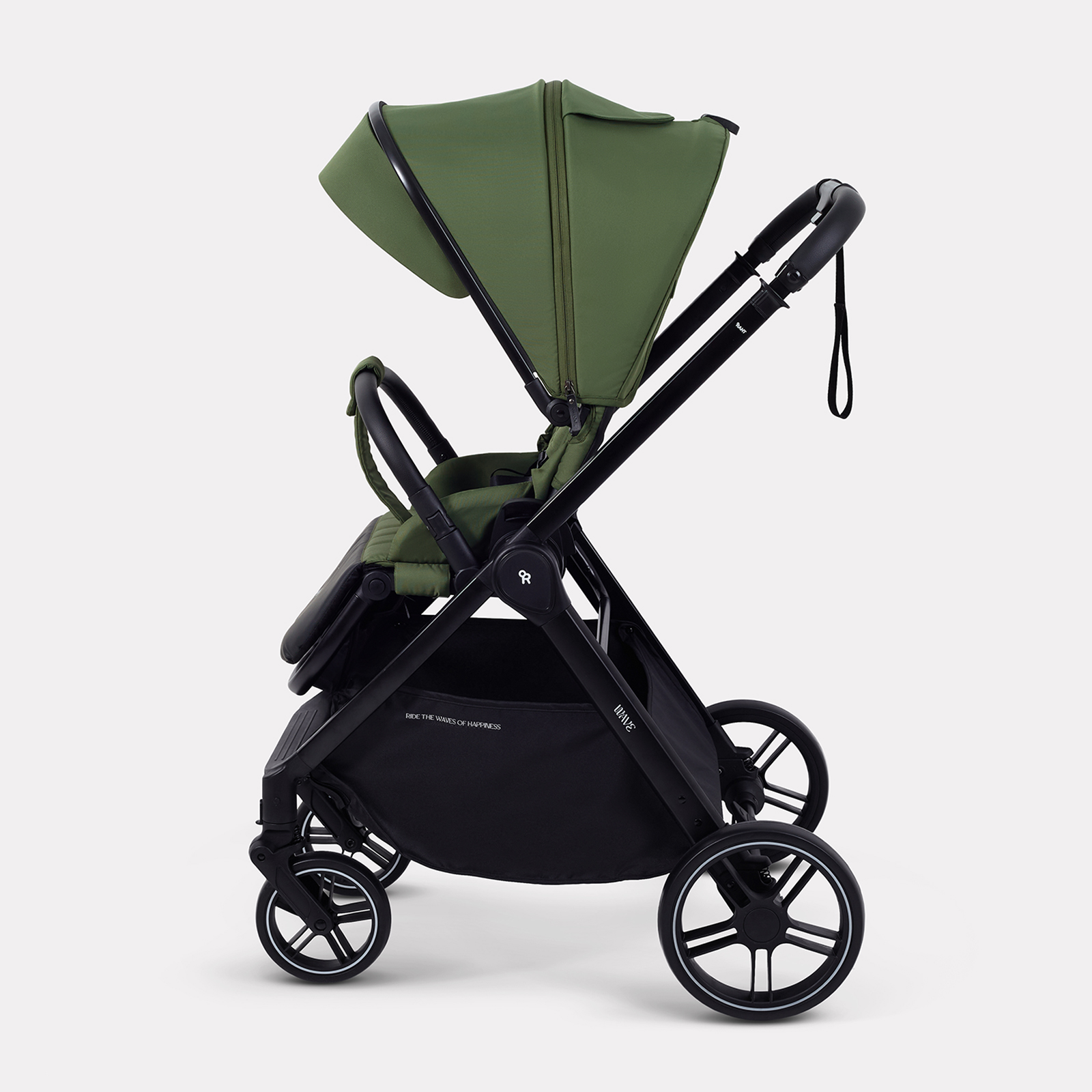 Коляска прогулочная Rant Basic Wave зеленый - фото 3
