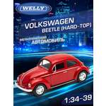 Автомобиль Welly Volkswagen Фольксваген Жук 1:34