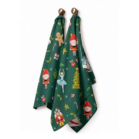 Полотенце Хаски Home Новогоднее 35 x 60 см