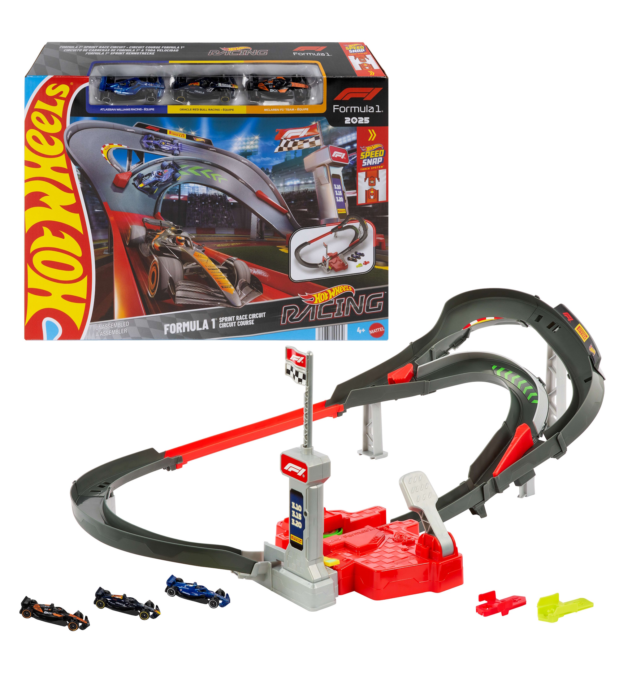 Трек Hot Wheels Гоночный спринт JNN32 - фото 1