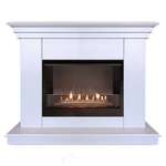 Каминокомплект Хорошие Камины Марс с очагом Firelight BFP/P-2520 белое дерево