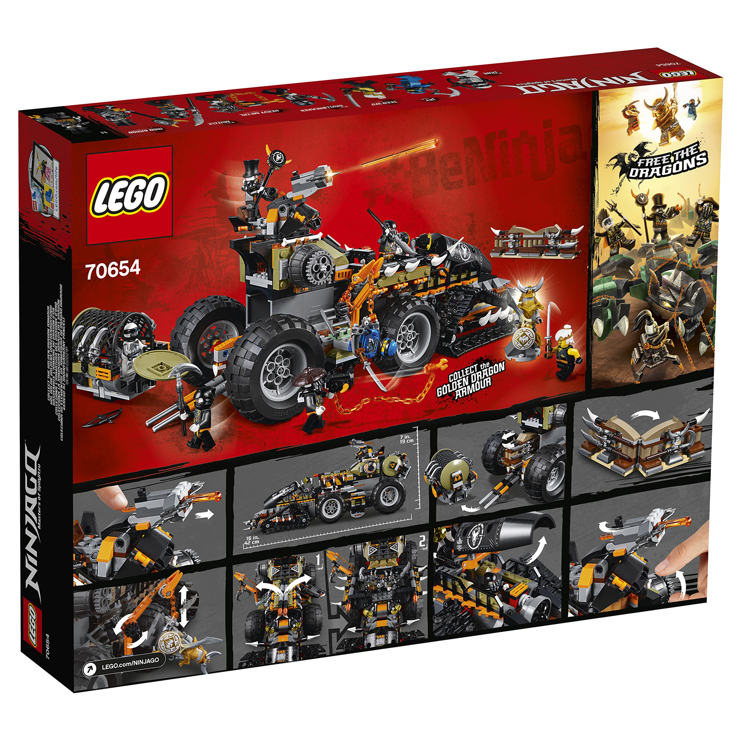 Конструктор LEGO NINJAGO блочный - фото 3