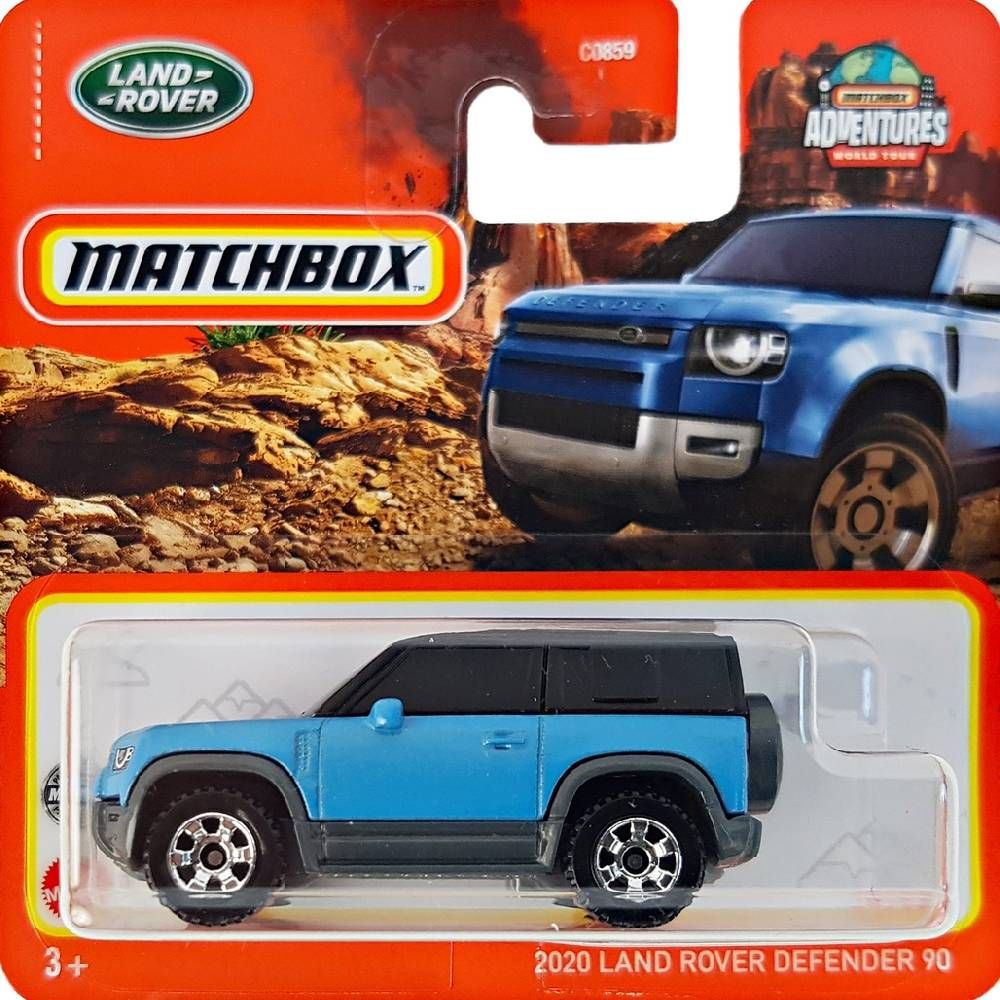 Внедорожник Matchbox Land Rover Land Rover Defender 90 60742 - фото 1