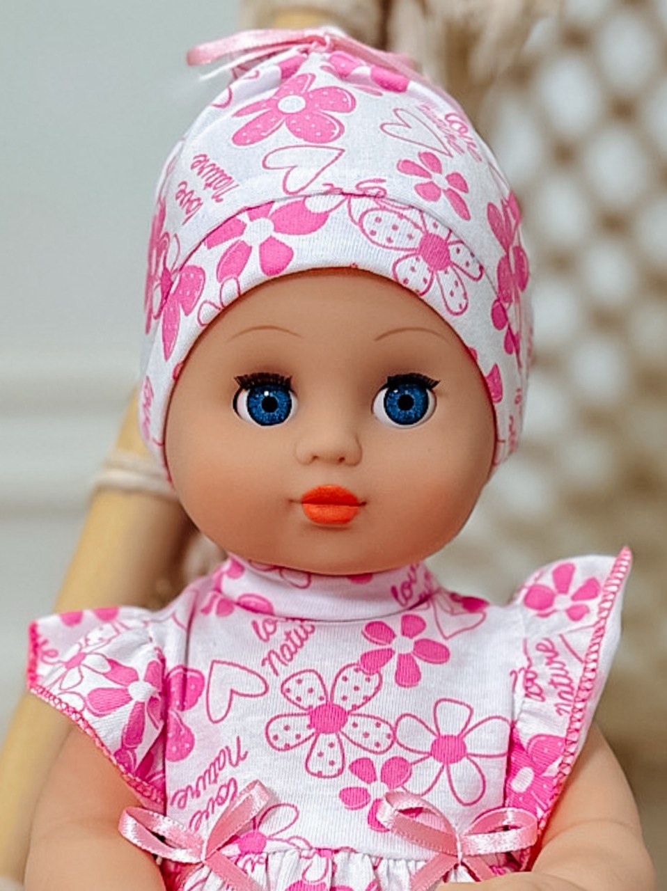 Кукла пупс СТРАНА КУКОЛ говорящая большая высота 35 см 15-С-4 - фото 10