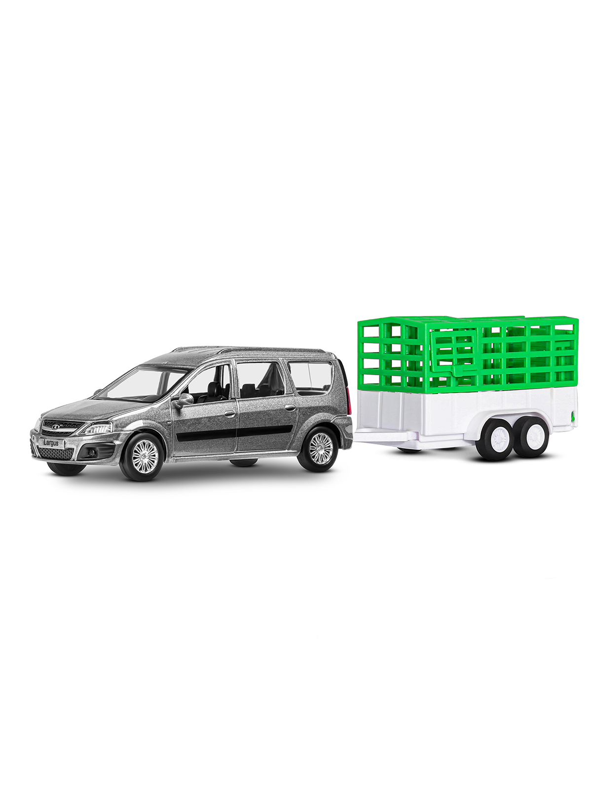 Автомобиль АВТОпанорама LADA Largus 1:43 JB1251628 - фото 7