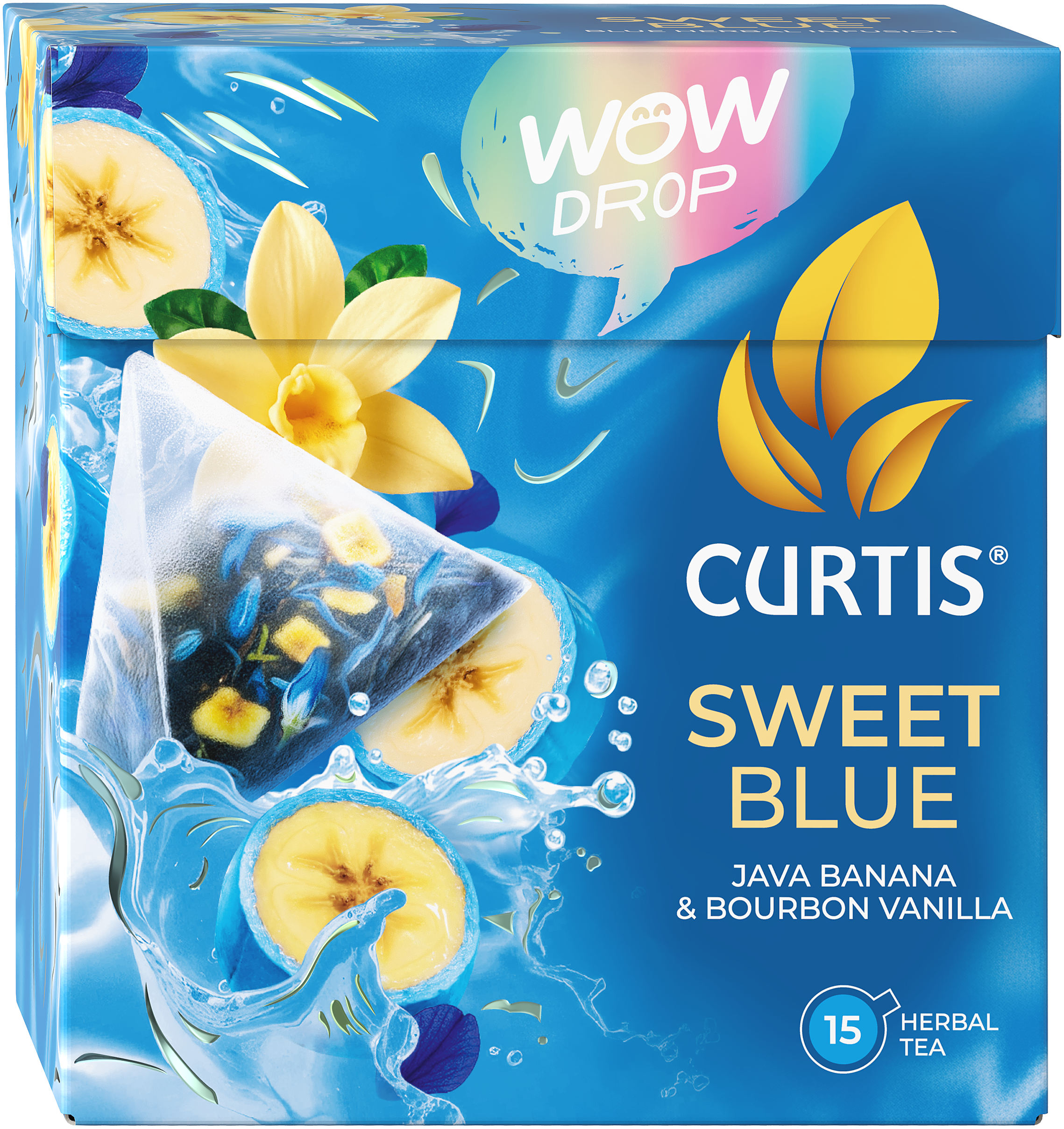 Чай в пакетиках Curtis Sweet Blue - фото 3