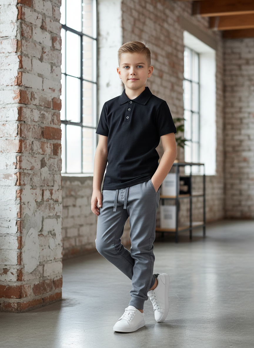 Поло Утенок 659 черный - фото 3