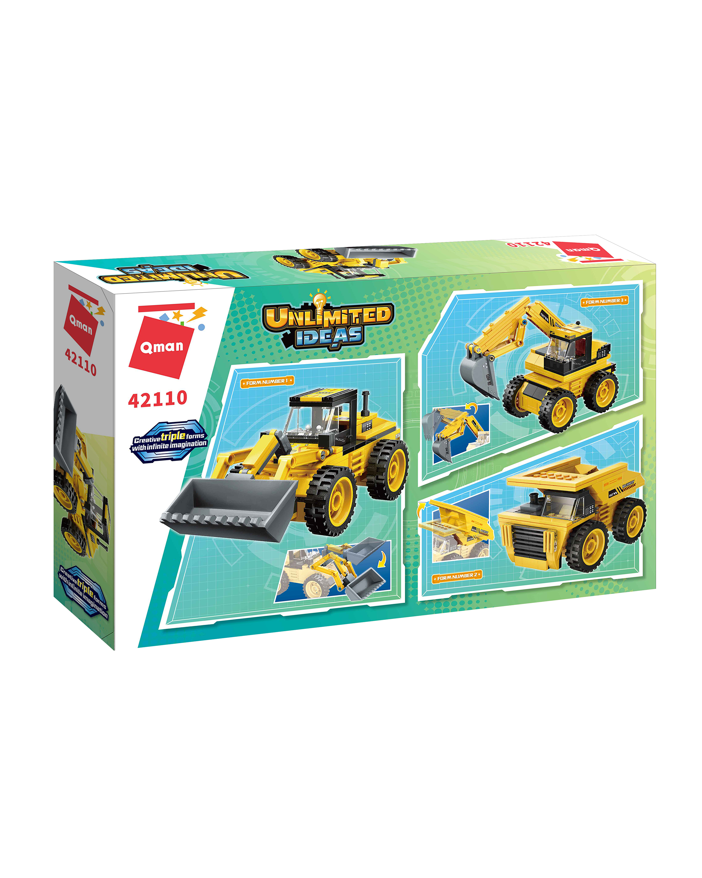 Конструктор QMAN Строительная бригада 203 дет. - фото 5