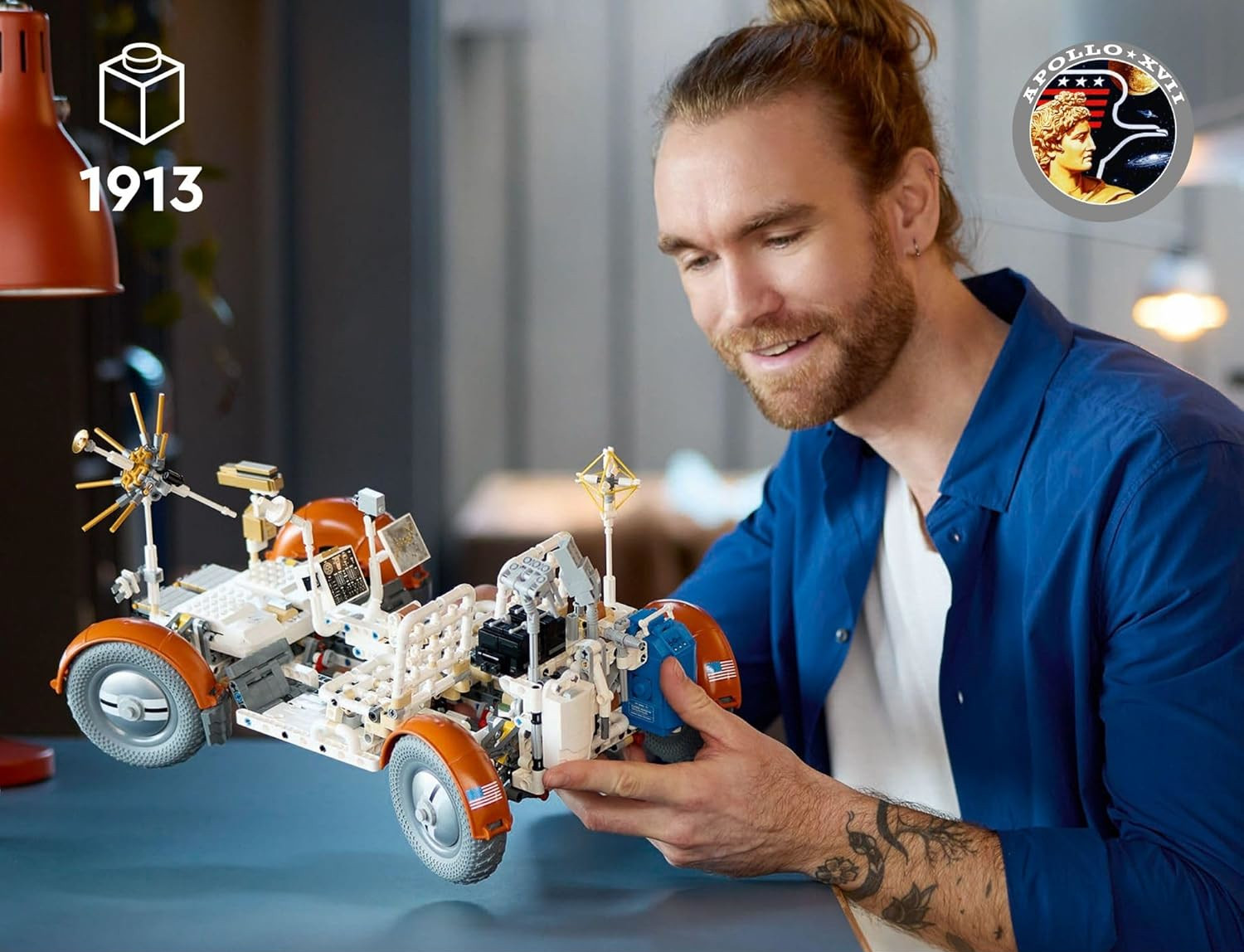 Конструктор LEGO Technic Лунный вездеход NASA Apollo блочный - фото 3