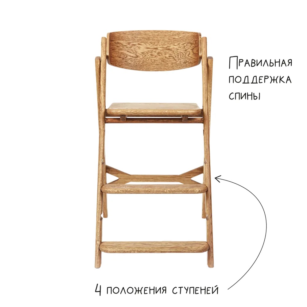 Стульчик для кормления Klapp Kids Klapp Kids high-chair - фото 9