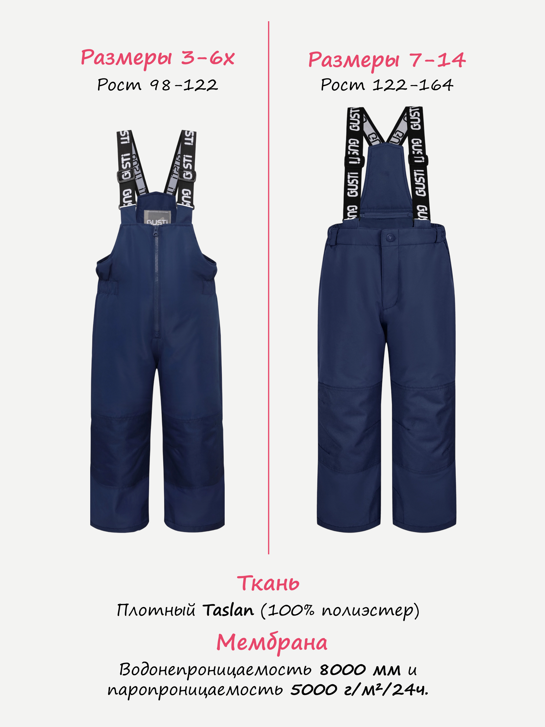 Куртка и полукомбинезон GUSTI GW4GS510-ROSE - фото 5