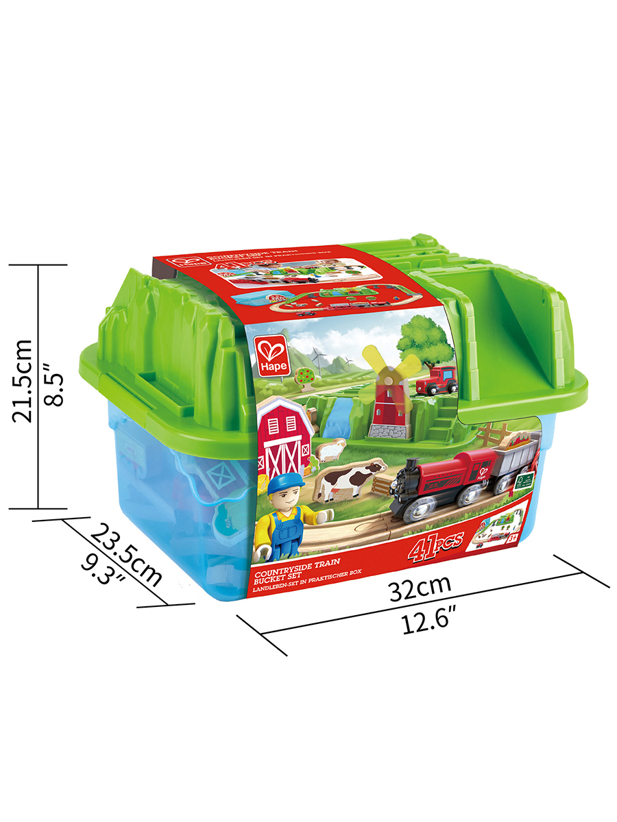 Набор железнодорожный Hape E3772_HP - фото 7