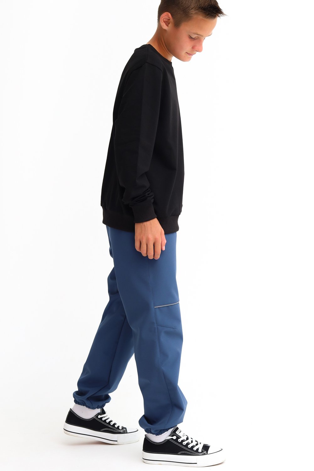 Брюки MINIDINO G-VO-Brk-014-0/0Брюки софтшелл Иззи синяя дымка - фото 6