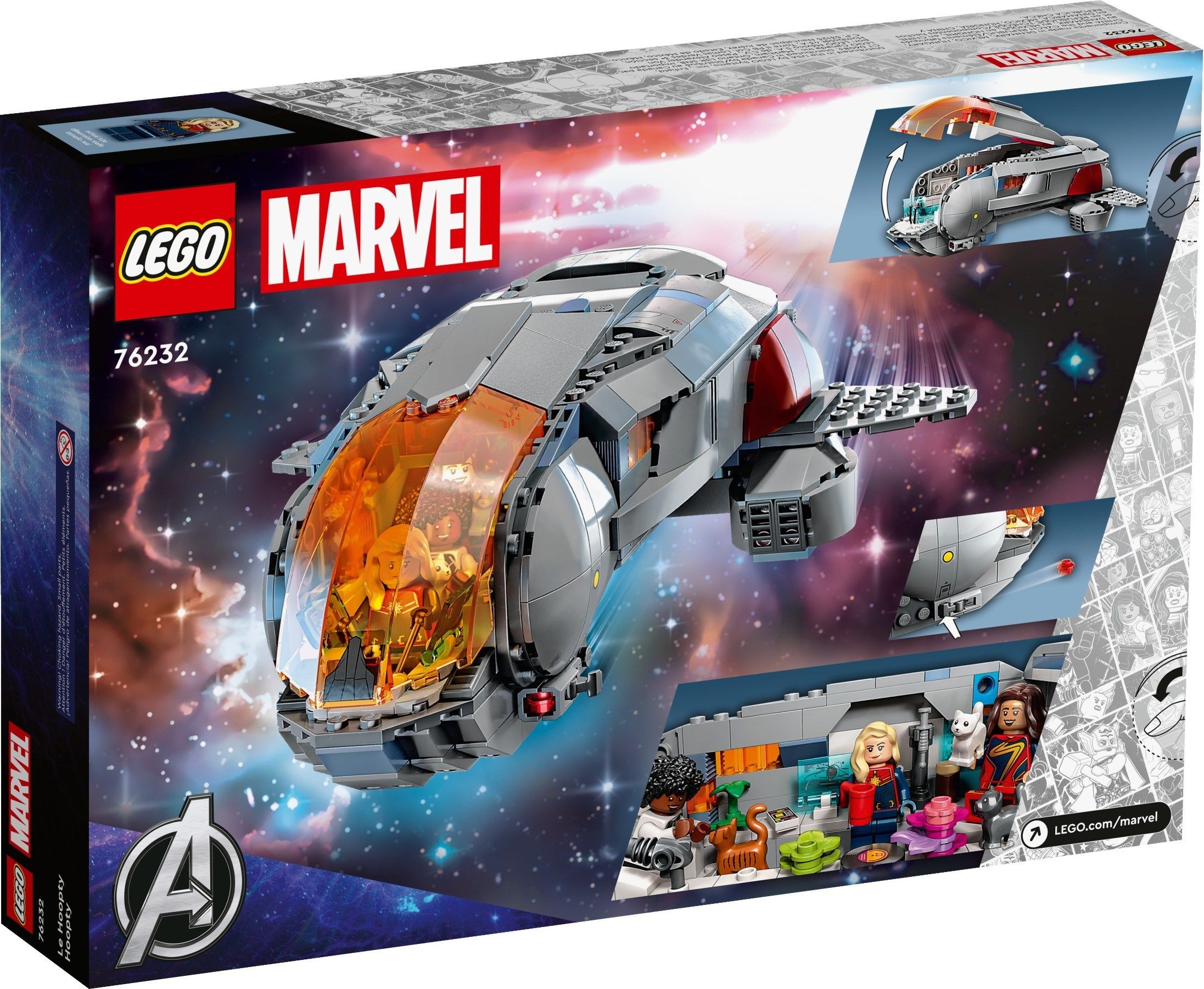 Конструктор LEGO Marvel Super Heroes Хупти 420 дет. - фото 2