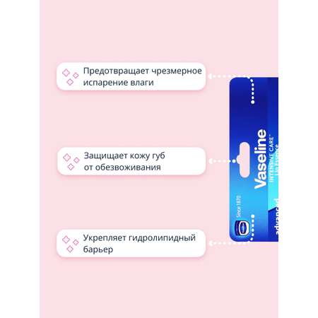 Гигиеническая помада Vaseline Lip essence 10 мл
