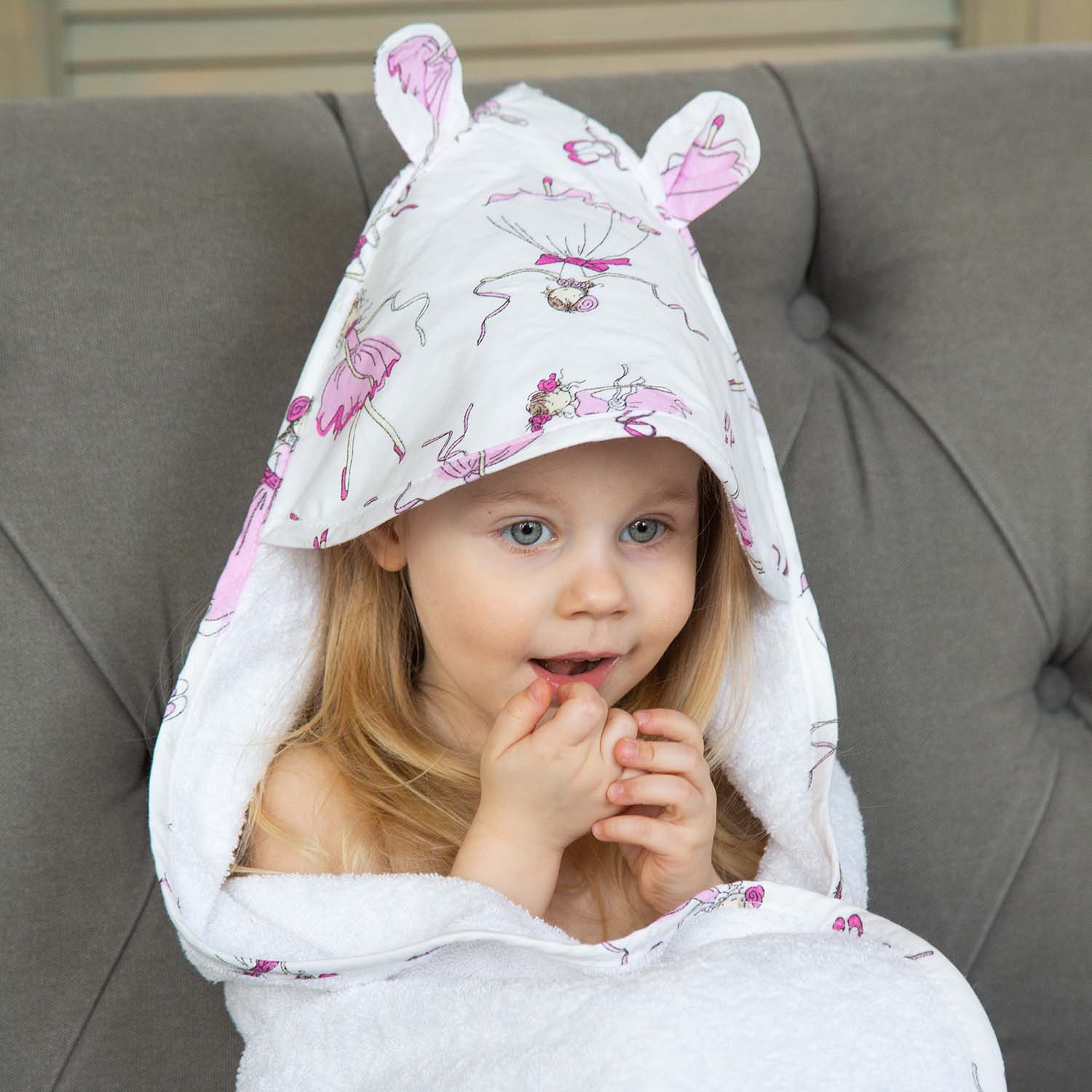 Полотенце уголок Amarobaby Cute Love Мечта - фото 9