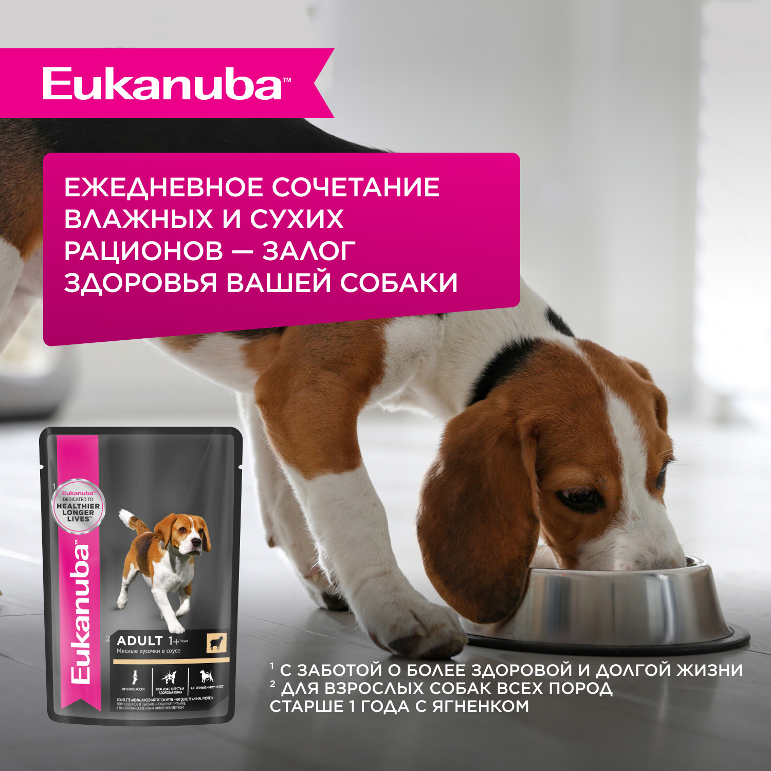 Корм для собак Eukanuba 1кг Dog DNAl с мясом птицы для йоркширских терьеров - фото 10