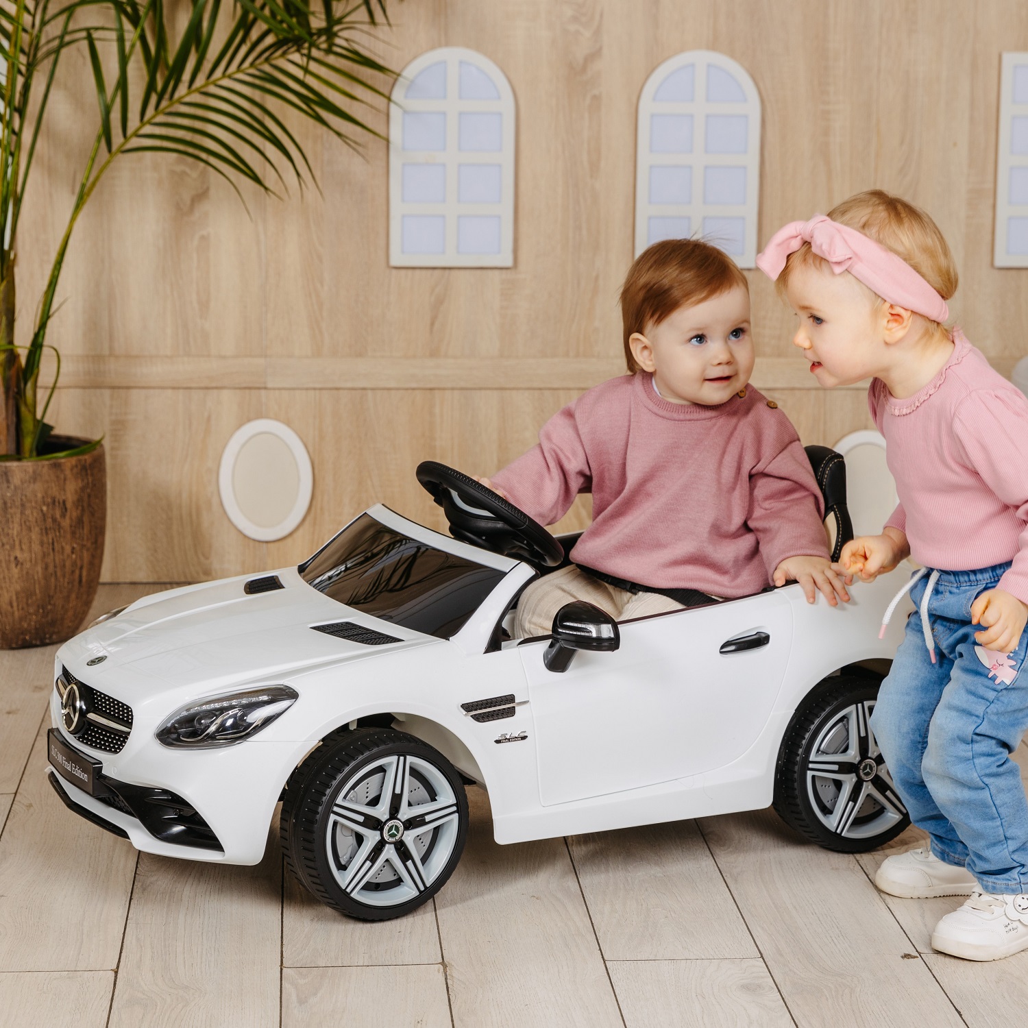 Автомобиль BabyCare Mercedes С пультом ДУ - фото 15