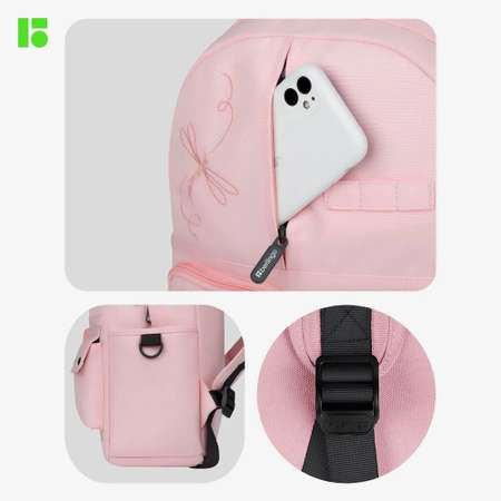 Рюкзак BERLINGO Pink dragonfly