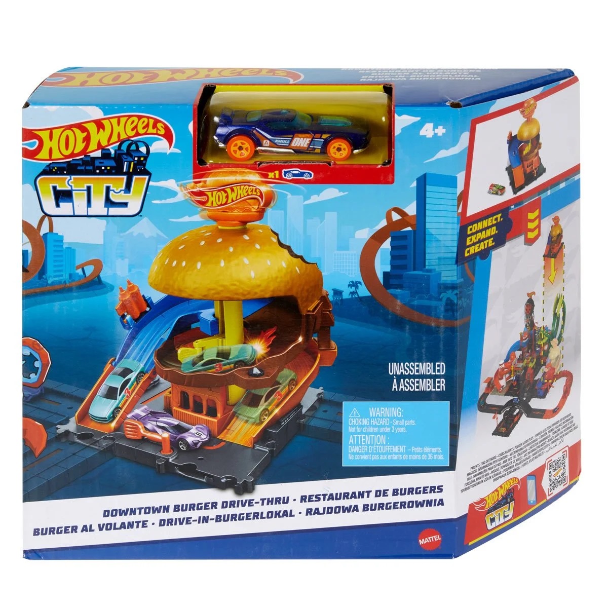 Трек Hot Wheels City Downtown HDR24 - фото 4